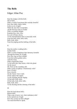 The Bells Edgar Allan Poe