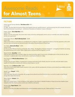 Almost Teens - Worthington Schools