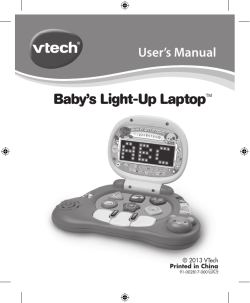 Baby`s Light-Up Laptop