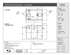 SEPTIC TANK 1056 Gallon [4750 L]
