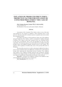 inflation by producer price index