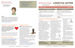 February - Traditional Chinese Herbs and Lifestyle Blog