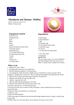 Mandarin and Banana Muffins.pub