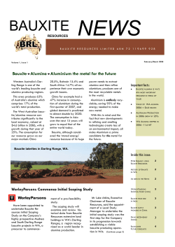 Bauxite Resources