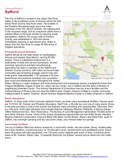 Safford - Arizona Commerce Authority