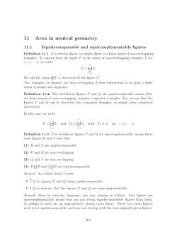 11 Area in neutral geometry