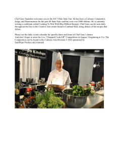 a Peek at Chef Gary`s Recipes