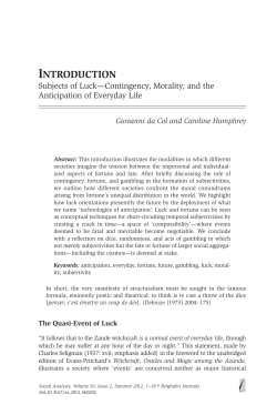 INTRODUCTION - Berghahn Journals