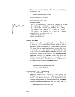 Here is a plot of Integral(sin(x)).