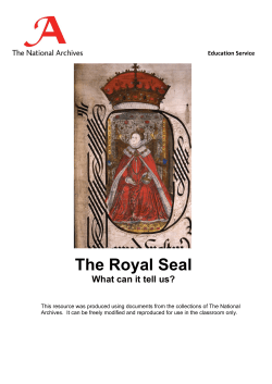 The Royal Seal - The National Archives