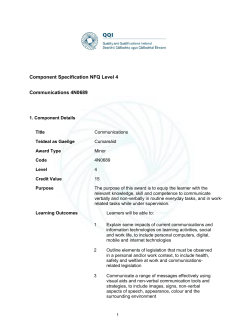 Communications 4N0689