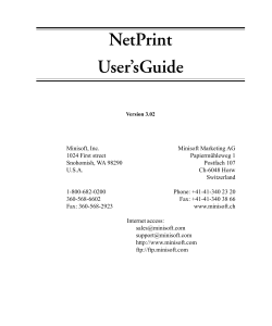 Chapter 3 NP92CONF Configuration File