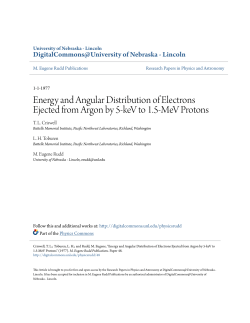 Energy and angular distribution of electrons ejected from argon by 5