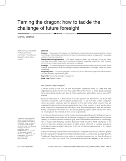 Taming the dragon: how to tackle the challenge of