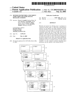 Method for providing concurrent audio
