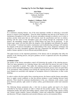 Gassing Up To Get The Right Atmosphere