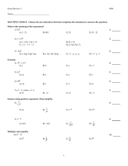 review 3 - HCC Learning Web