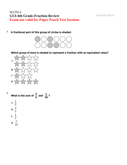 MATH-4 Exam [E-2AXLCF] GUI-4th Grade