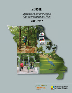 Missouri SCORP 2013-2017 FINAL