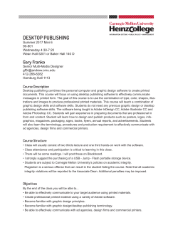 DESKTOP PUBLISHING