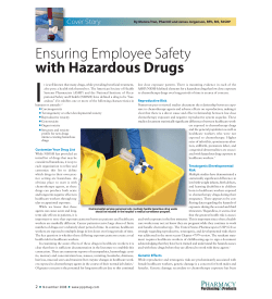 Ensuring Employee Safety with Hazardous Drugs