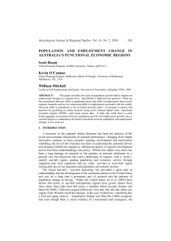 LABOUR MIGRATION AND INTERNAL LABOUR MARKETS