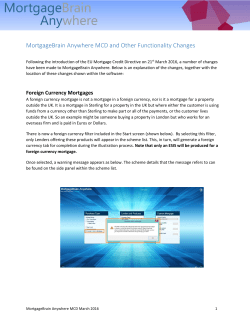 MCD Updated Product Changes