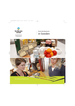 Swedish rural development