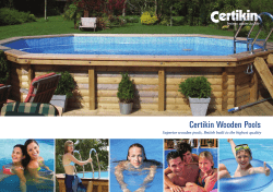 Certikin Wooden Pools