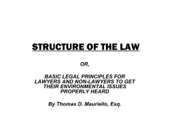 Environmental Law Presentation