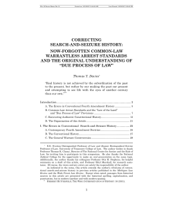 correcting search-and-seizure history: now