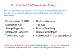 For each of the following terms or people, define or explain their