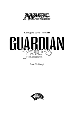 Kamigawa Cycle &middot; Book III Scott McGough