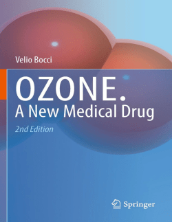 OZONE A new medical drug
