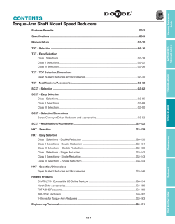 Torque-Arm Shaft Mount Speed Reducers