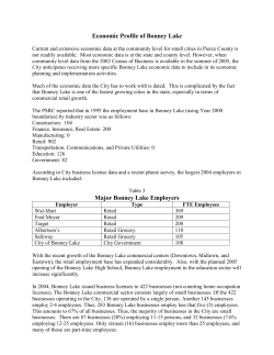 Economic Profile of Bonney Lake