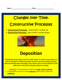 Constructive Processes Study Guide