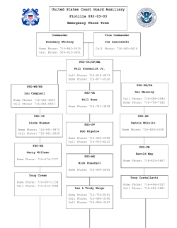 United States Coast Guard Auxiliary Flotilla 092-03