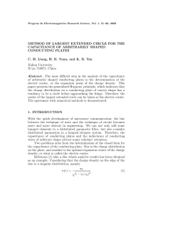 METHOD OF LARGEST EXTENDED CIRCLE FOR THE