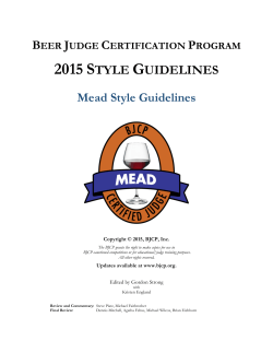 Mead Style Guidelines