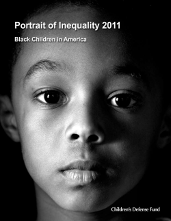 Portrait of Inequality: Black Children in America