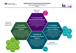 DSS Grants  - Department of Social Services