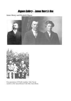 Rogues Gallery&ndash; James Henry`s line