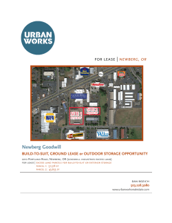 newberg, or - Urban Works Real Estate