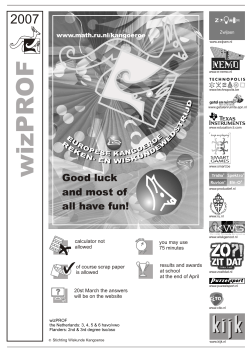 w izP ROF - W4Kangoeroe