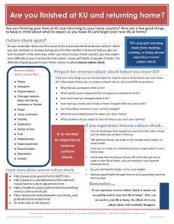 Are you finished at KU and returning home?