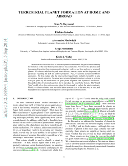 Terrestrial Planet Formation at Home and Abroad