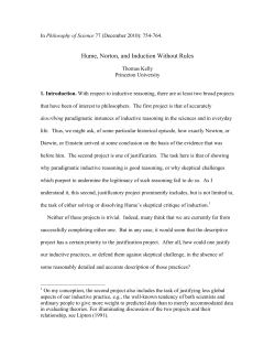 Hume, Norton, and Induction Without Rules