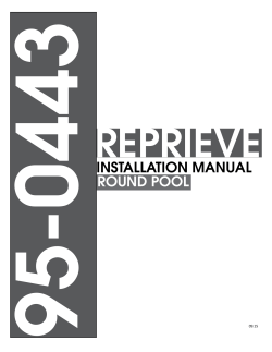 Manual - PoolSupplies.com