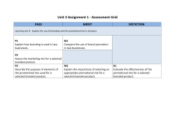 Unit 3 Assignment 1 - Assessment Grid